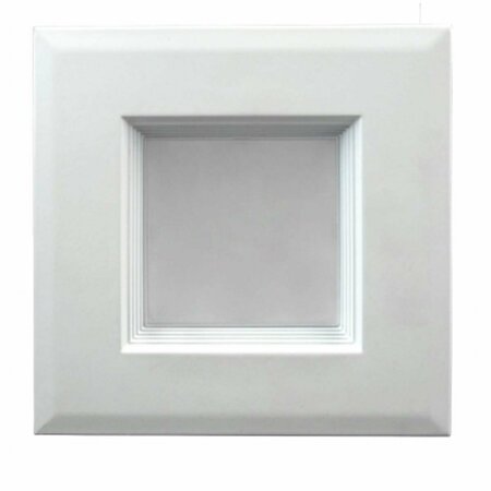 NICOR 4 in. 664 Lumens Square LED Downlight Retrofit Kit DLQ4-10-120-2K-WH